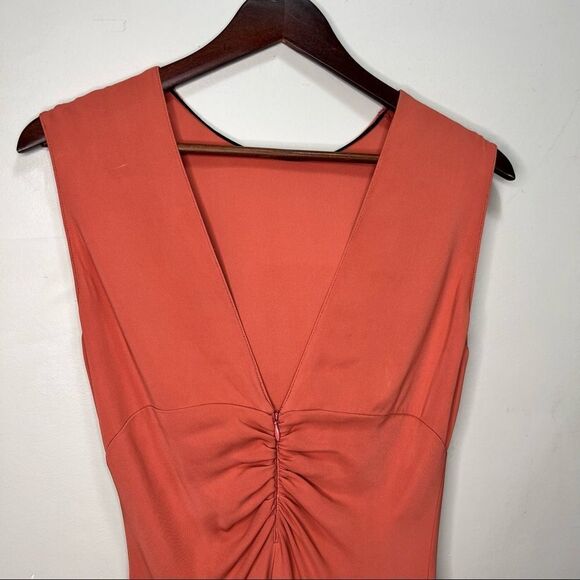 ๐
บZARA Sleeveless Ruched Dress Size L - Picture 5 of 6